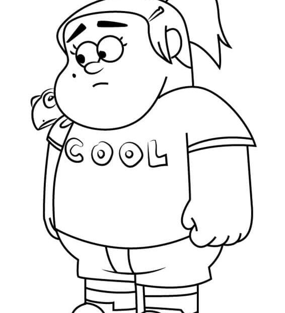 Gravity Falls Grenda Coloring Page Download Print Or Color Online