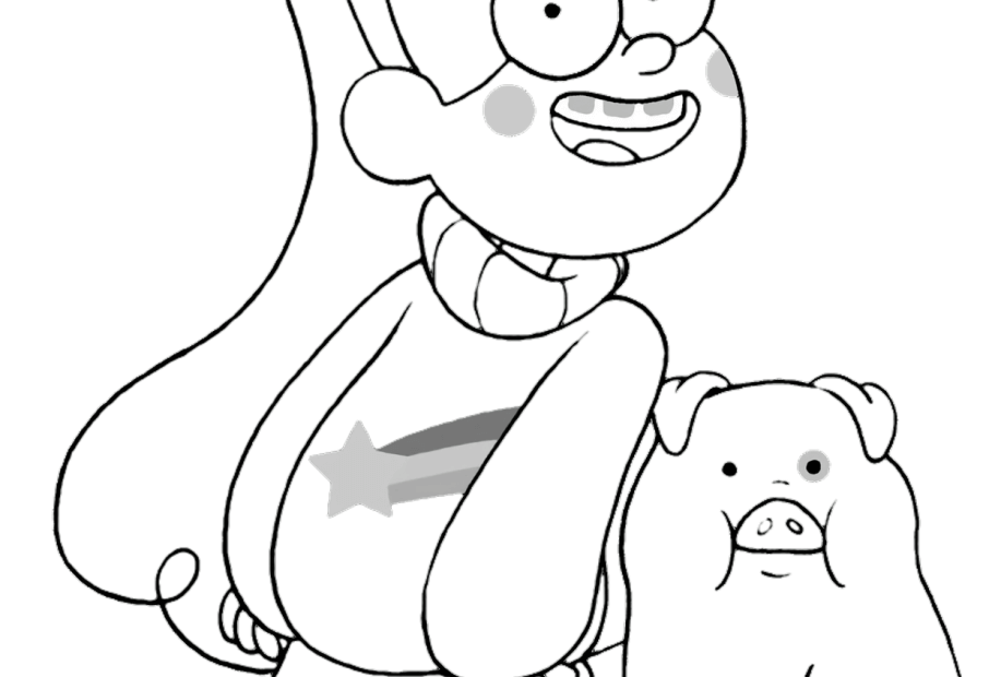 Gravity Falls Journal Coloring Pages Coloring Pages