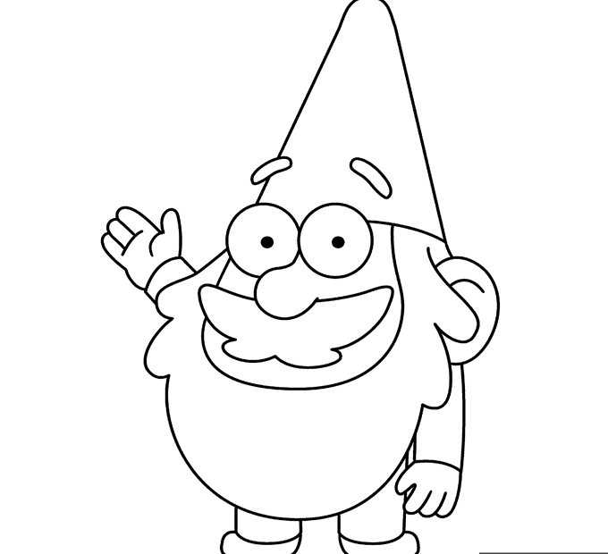 Gravity Falls Printable Coloring Pages Free Coloring Sheet Printables