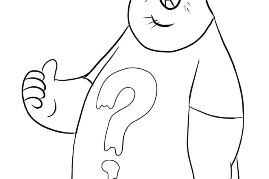Gravity Falls Soos Coloring Page Download Print Or Color Online For Free
