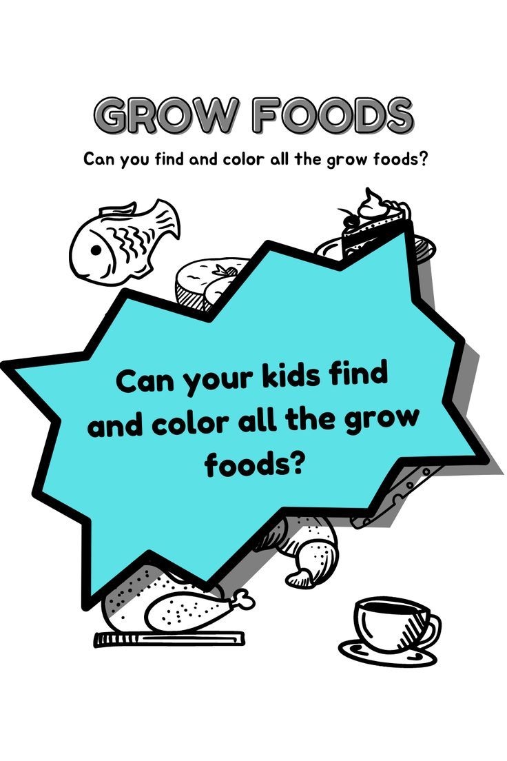 Grow Foods Printable Coloring Worksheet In 2022 Printable Coloring Grow Foods Printable Coloring Worksheet In 2022 Printable Coloring