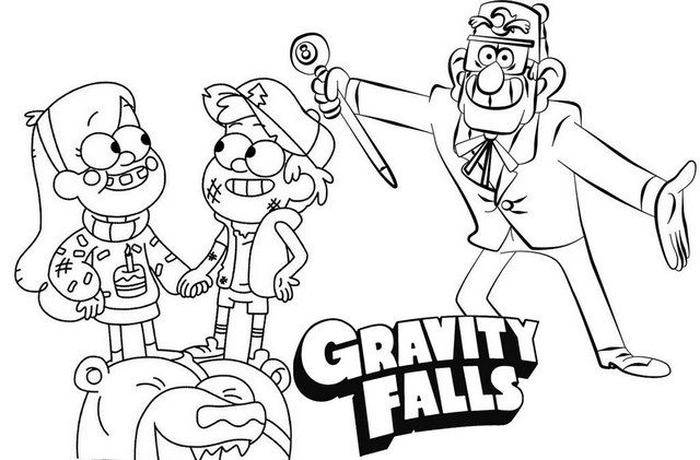Grunkle Stan Coloring Page Coloring Pages Grunkle Stan Coloring Page Coloring Pages