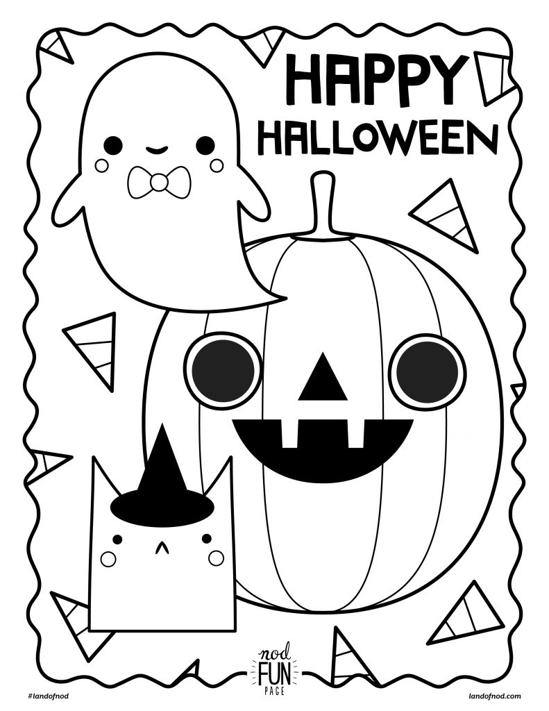 Halloween Pdf Coloring Pages Halloween Pdf Coloring Pages