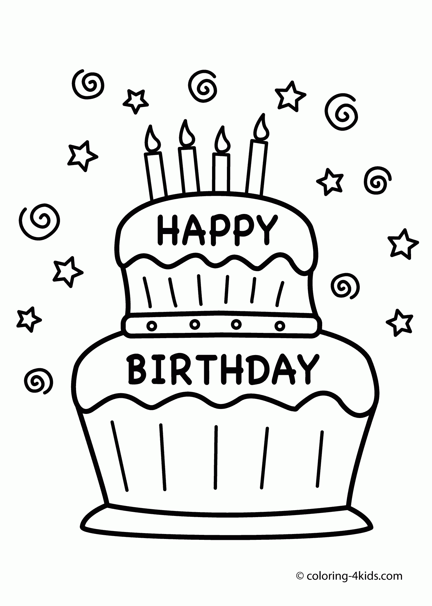 Happy Birthday Mom Printable Coloring Pages Coloring Home Happy Birthday Mom Printable Coloring Pages Coloring Home