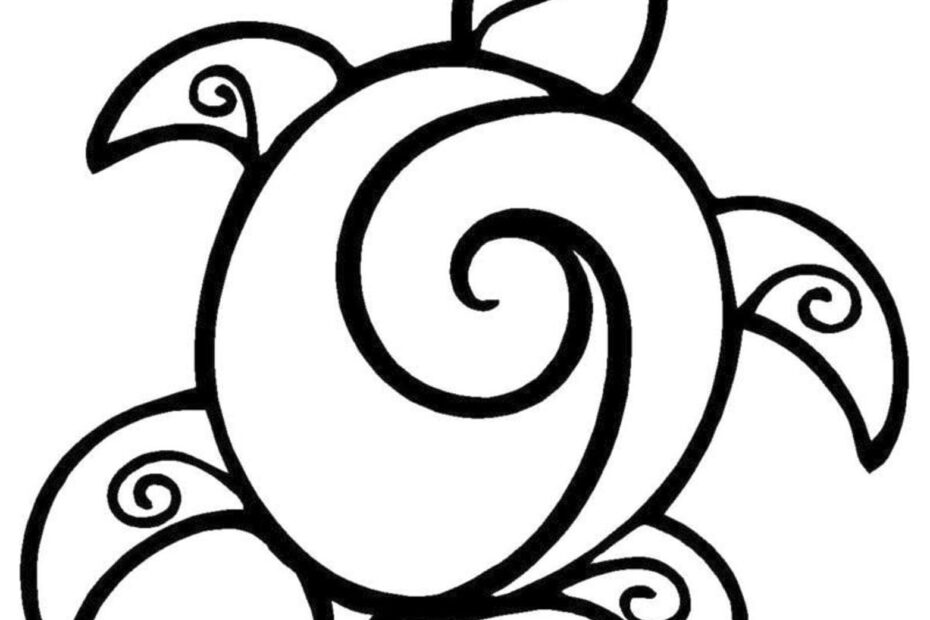 Happy Birthday Printable Coloring Pages Turtle Coloring Pages