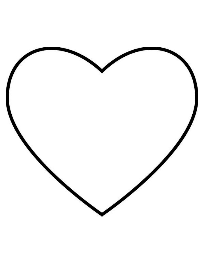 Heart Coloring Pages Free Printable PDF Heart Coloring Pages Free Printable PDF