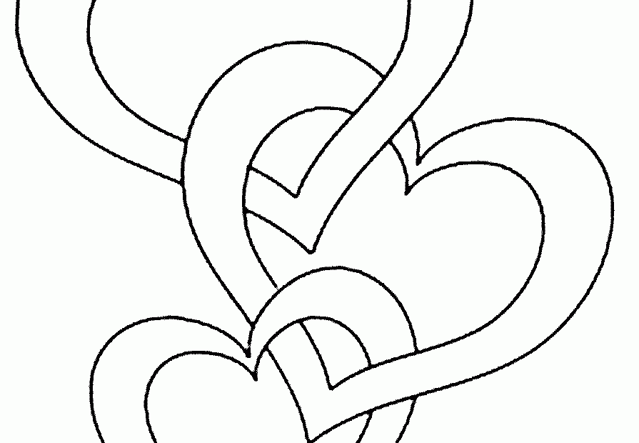 Hearts Coloring Pages To Print COLORING PAGES PRINTABLE COM