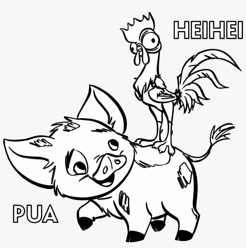 Hei Hei Coloring Page Coloring Pages Hei Hei Coloring Page Coloring Pages