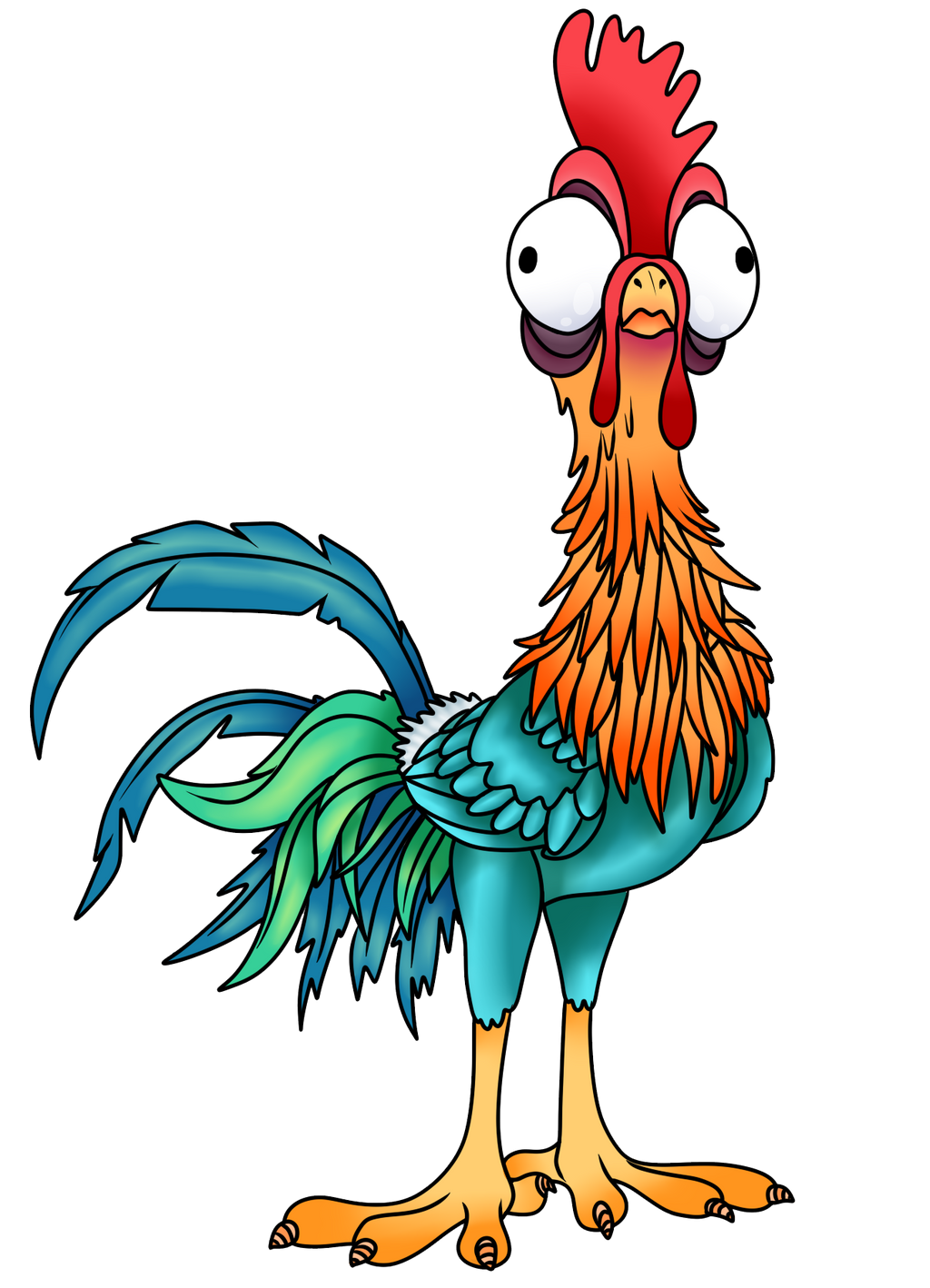 Hei Hei Moana Fan Art By CrazyColorBurst On DeviantArt Hei Hei Moana Fan Art By CrazyColorBurst On DeviantArt