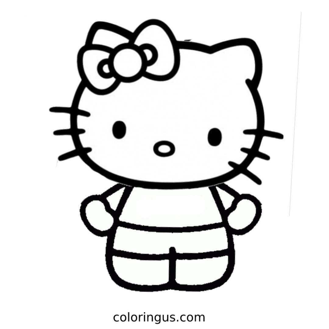 Hello Kitty Coloring Pages Free Printable PDF Sheets Hello Kitty Coloring Pages Free Printable PDF Sheets