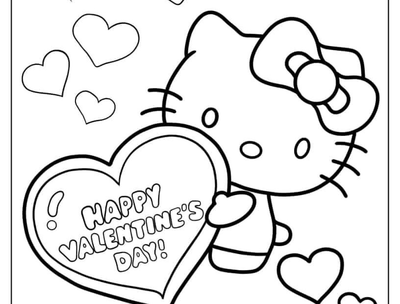Hello Kitty Coloring Pages Strawberry Coloring Craze