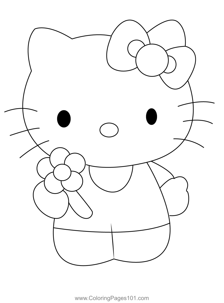hello kitty coloring sheet hello kitty coloring sheet