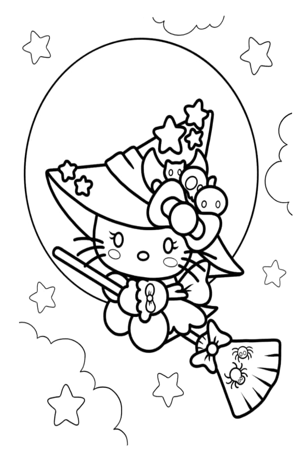 Hello Kitty Witch Coloring Page Free Printable Coloring Pages Hello Kitty Witch Coloring Page Free Printable Coloring Pages
