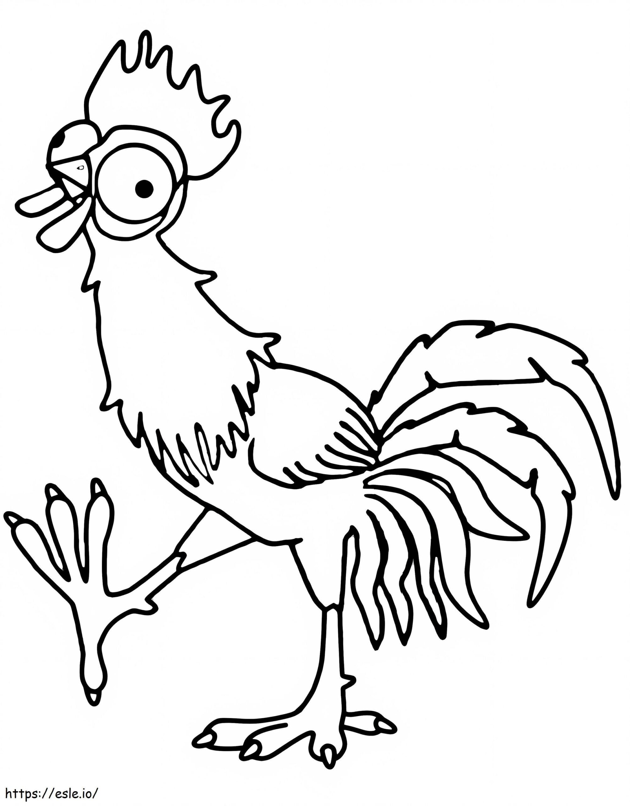 Hey Hey Chicken Coloring Page Hey Hey Chicken Coloring Page