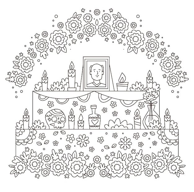 Hindu Temple Coloring Pages Free Printable Pdf Infoupdate