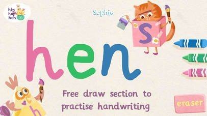 Hip Hop Hen Abc Letter Tracing App Review video Hip Hop Hen Abc Letter Tracing App Review video