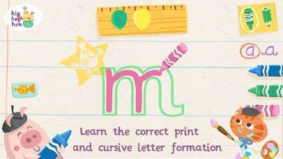 Hip Hop Hen Abc Letter Tracing App Review video Hip Hop Hen Abc Letter Tracing App Review video