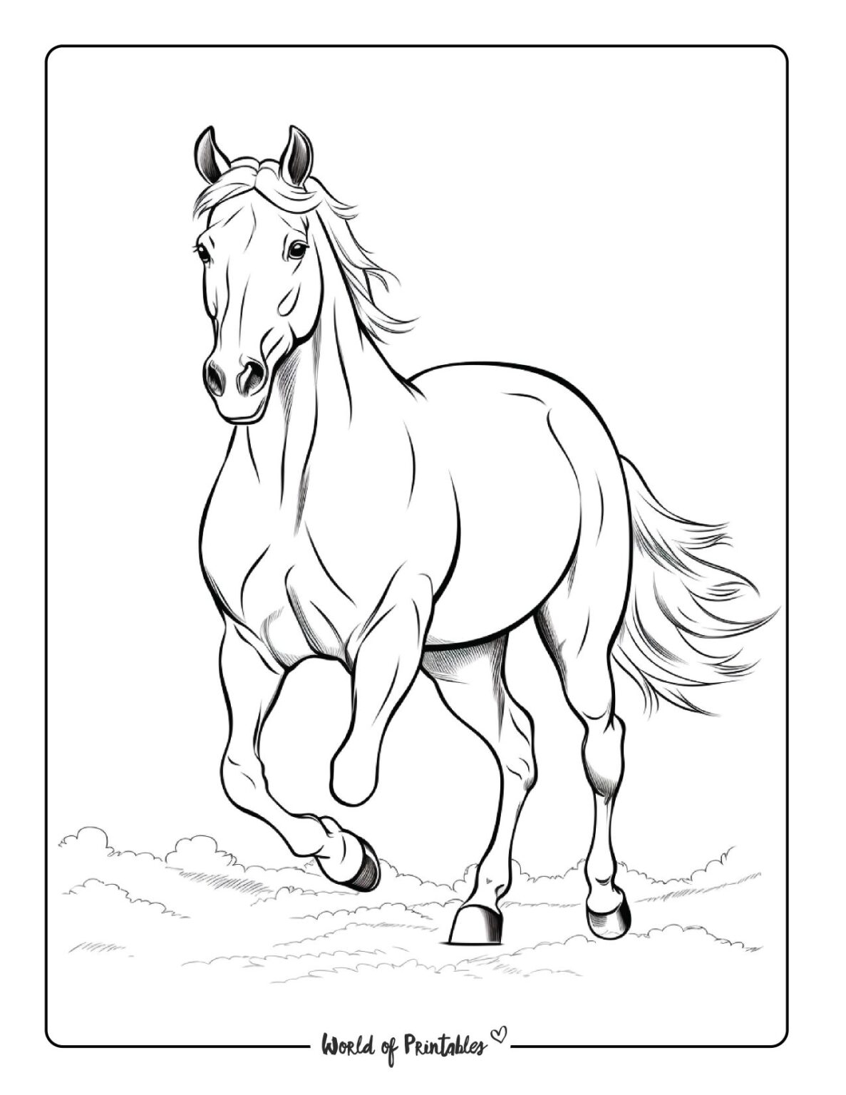 free printable horse coloring sheets free printable horse coloring sheets