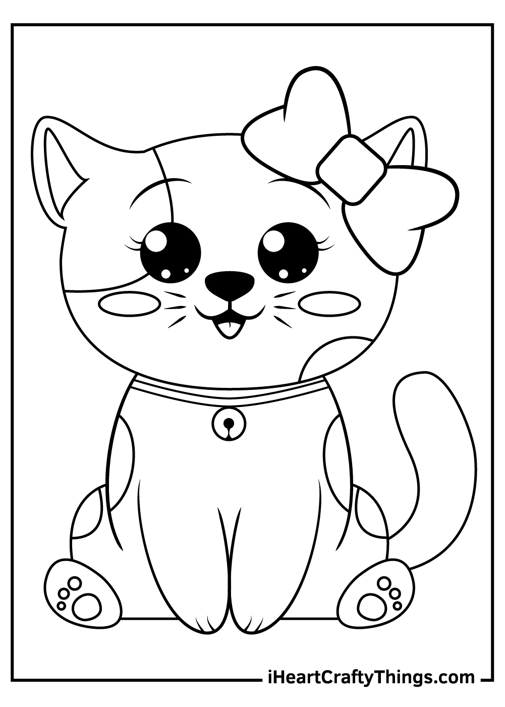 kitten colouring pictures to print kitten colouring pictures to print