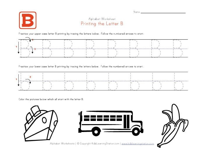 Impressive Traceable Letter B Free Nursery Bible Lessons