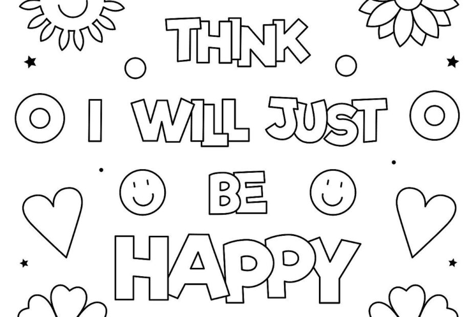 Inspirational Coloring Pages Free Printable Coloring Pages