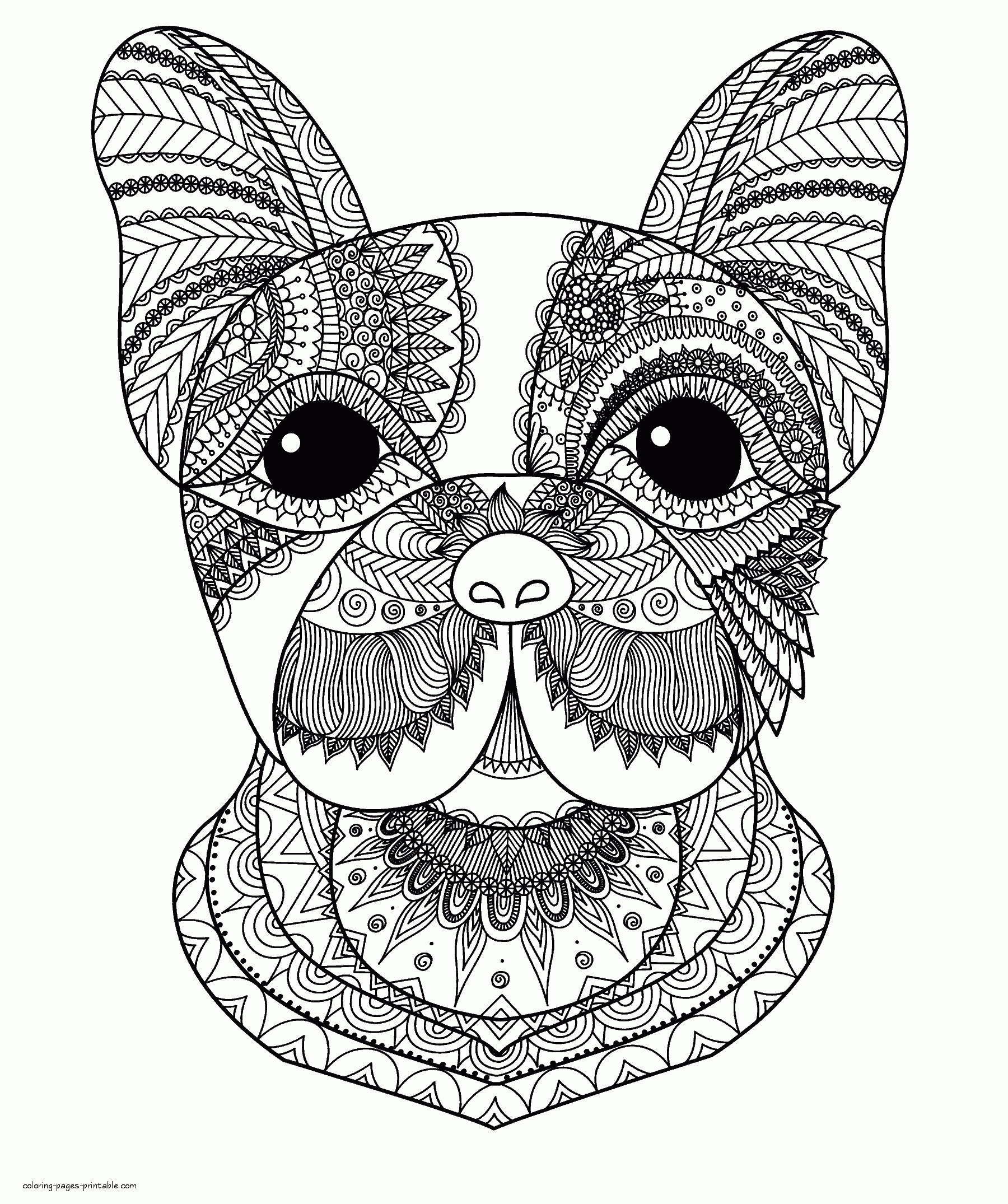 Intricate Animal Coloring Pages COLORING PAGES PRINTABLE COM Intricate Animal Coloring Pages COLORING PAGES PRINTABLE COM