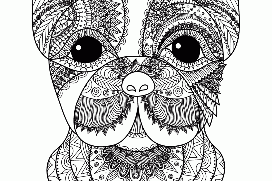 Intricate Animal Coloring Pages COLORING PAGES PRINTABLE COM