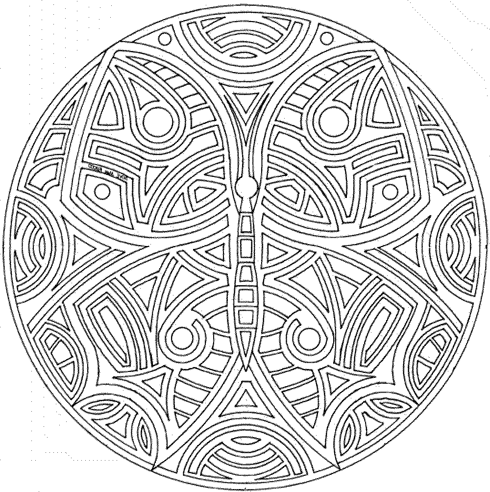 Intricate Mandala Coloring Pages Coloring Home Intricate Mandala Coloring Pages Coloring Home