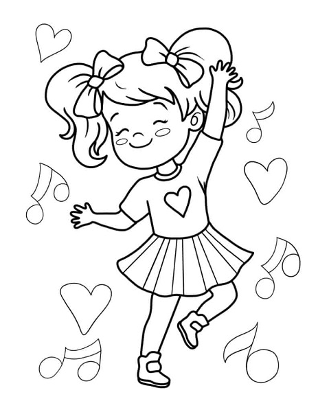 Irish Dance Coloring Sheet Infoupdate Irish Dance Coloring Sheet Infoupdate