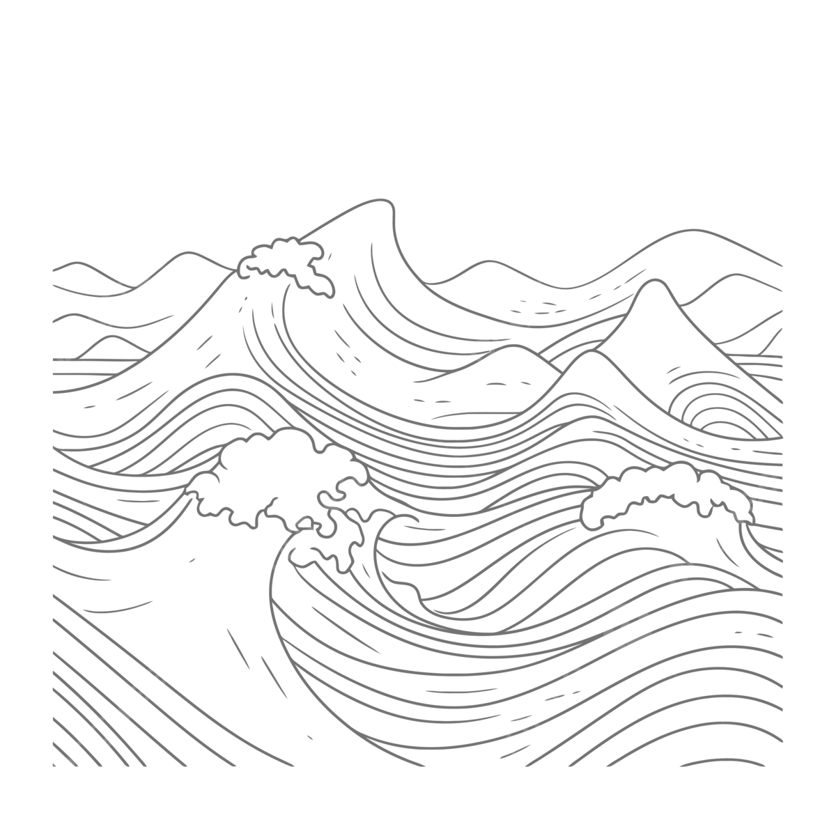 Moana Waves Coloring Page Moana Waves Coloring Page