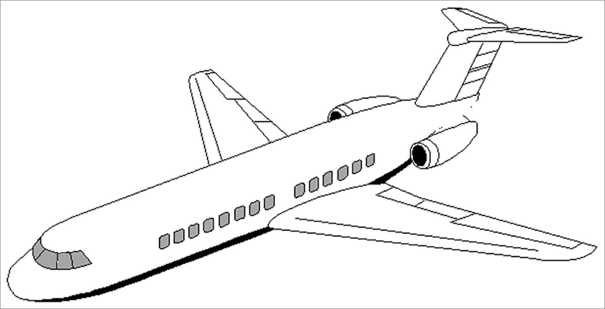 Jet Airplane Coloring Pages ColoringBay Jet Airplane Coloring Pages ColoringBay