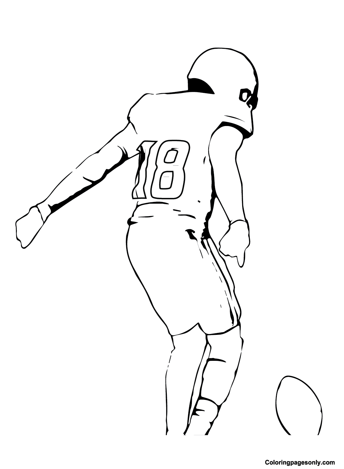 Justin Jefferson Coloring Pages Coloring Home Justin Jefferson Coloring Pages Coloring Home