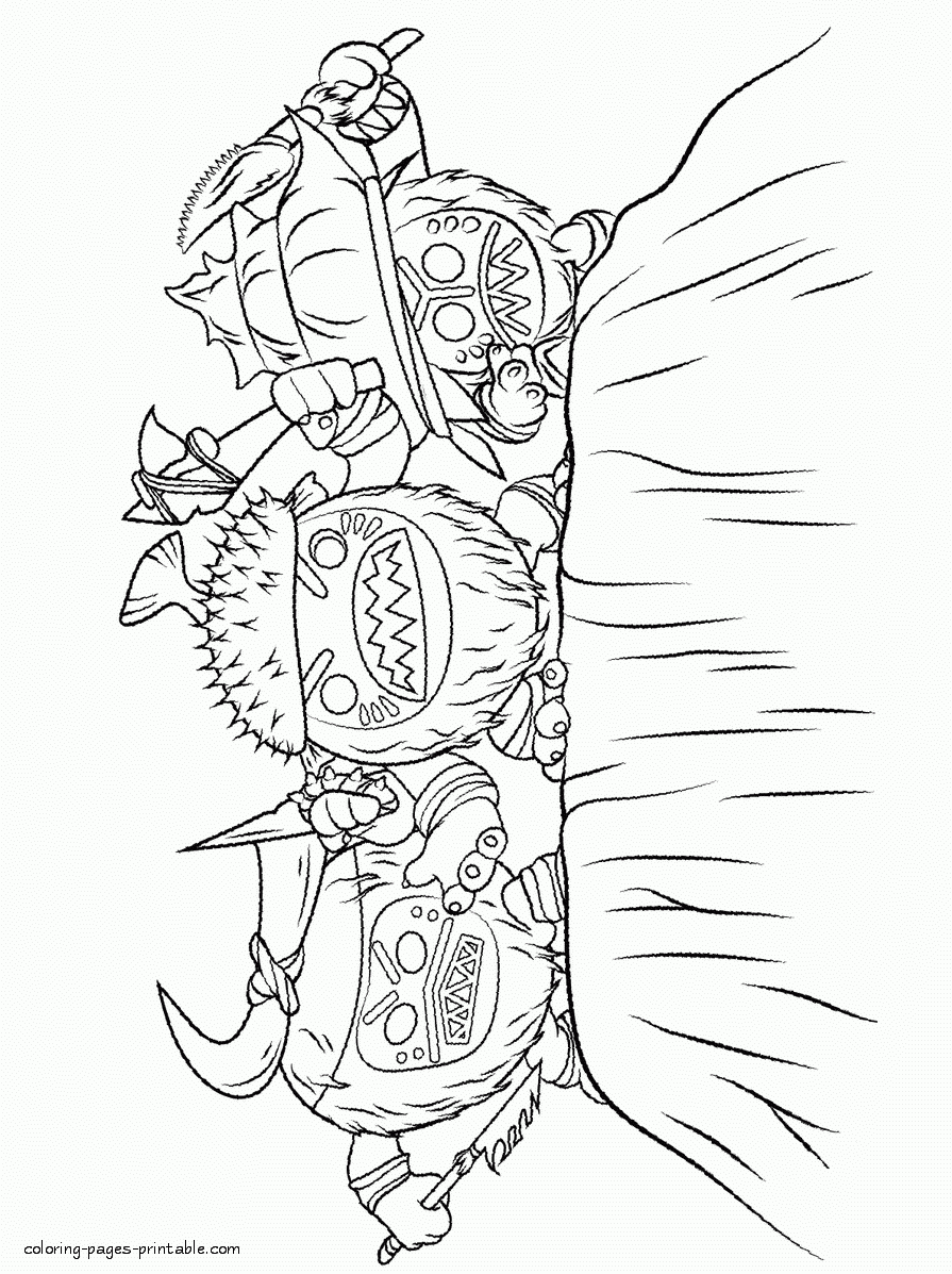 Kakamora Moana Coloring Pages Coloring Pages Kakamora Moana Coloring Pages Coloring Pages
