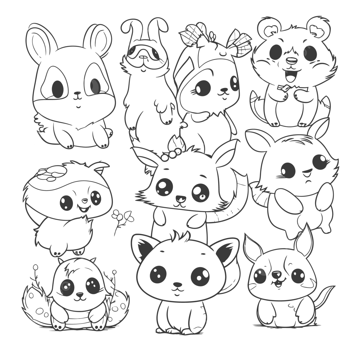 Kids Coloring Pages Animals Cute Kids Coloring Pages Animals Cute