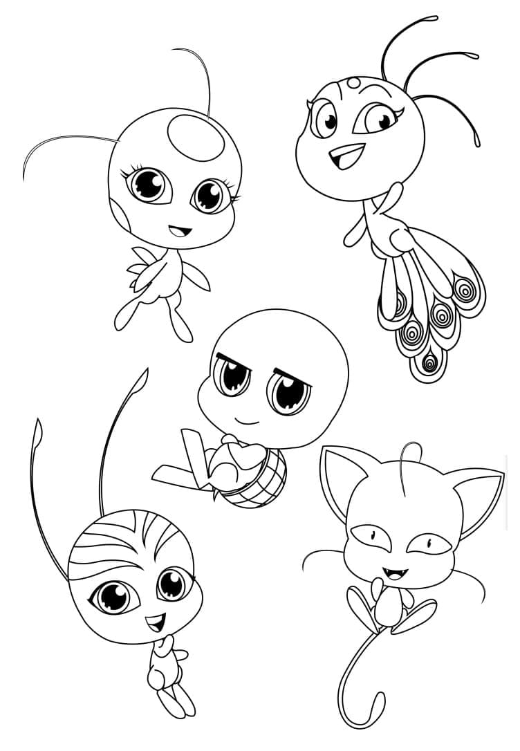 Kwamis Miraculous Ladybug Coloring Page Free Printable Coloring Pages Kwamis Miraculous Ladybug Coloring Page Free Printable Coloring Pages