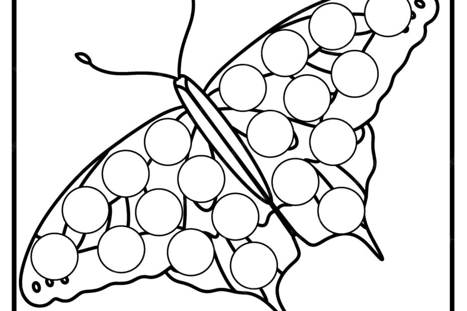 Label And Color The Parts Of Butterfly Worksheet For Kindergarten