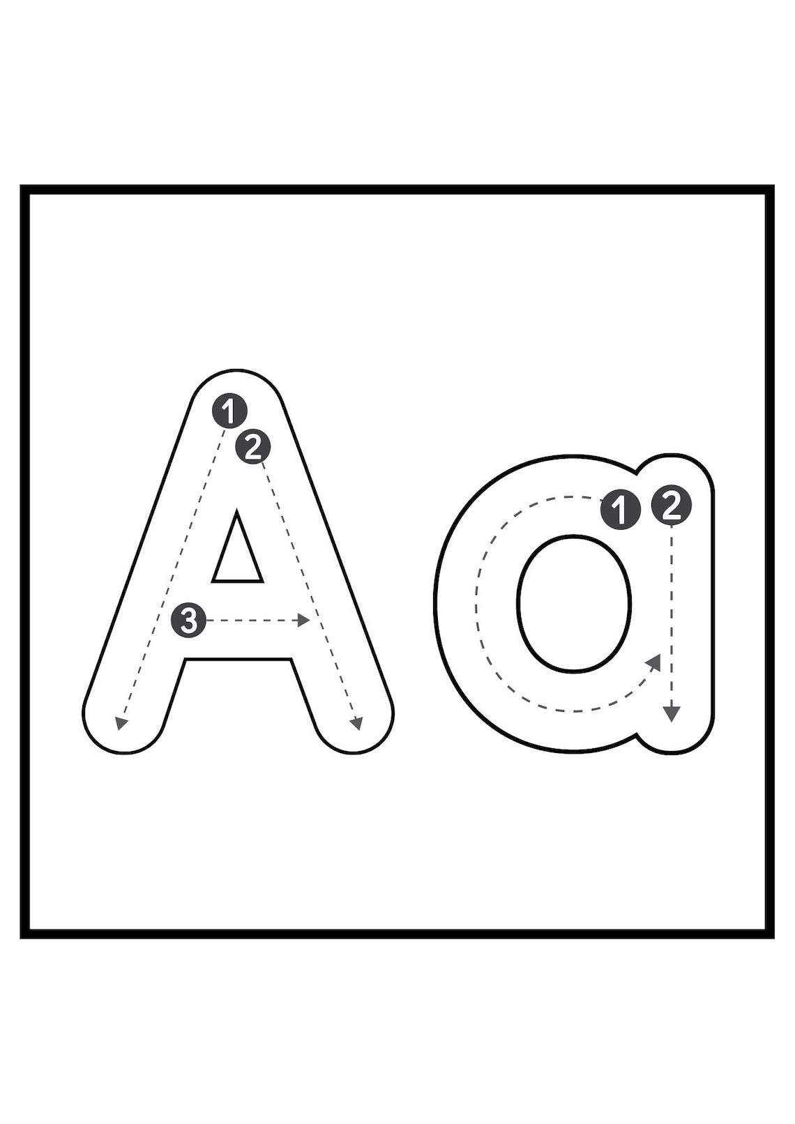 LARGE Traceable Alphabet Worksheets For Pre k Lowercase And Capital LARGE Traceable Alphabet Worksheets For Pre k Lowercase And Capital