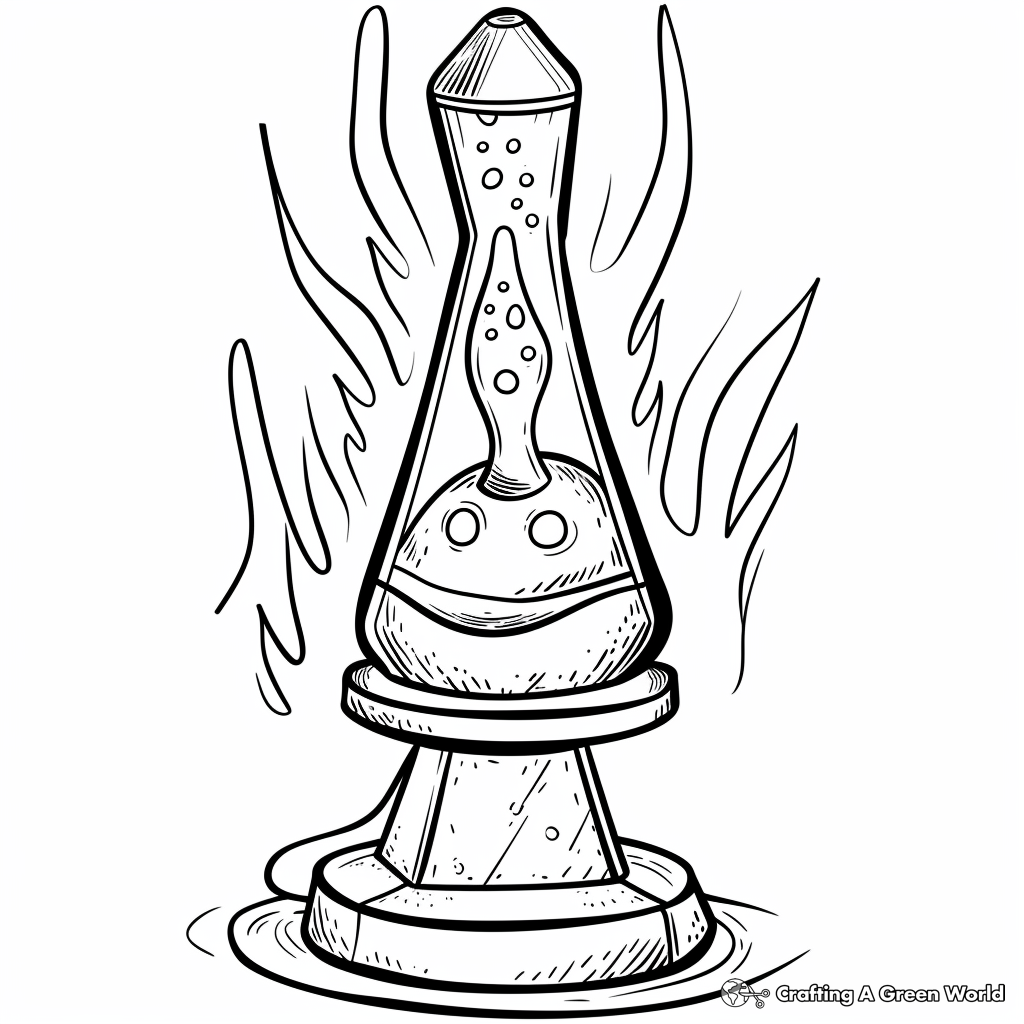 Lava Lamp Coloring Pages Coloring Nation Lava Lamp Coloring Pages Coloring Nation