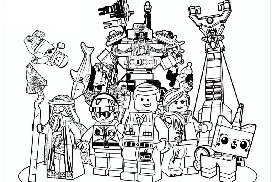Lego Coloring Sheets Lego Movie Coloring Pages Disney Coloring The