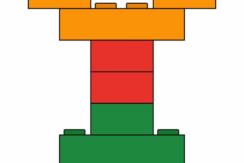 Lego Man Template For Creative Fun