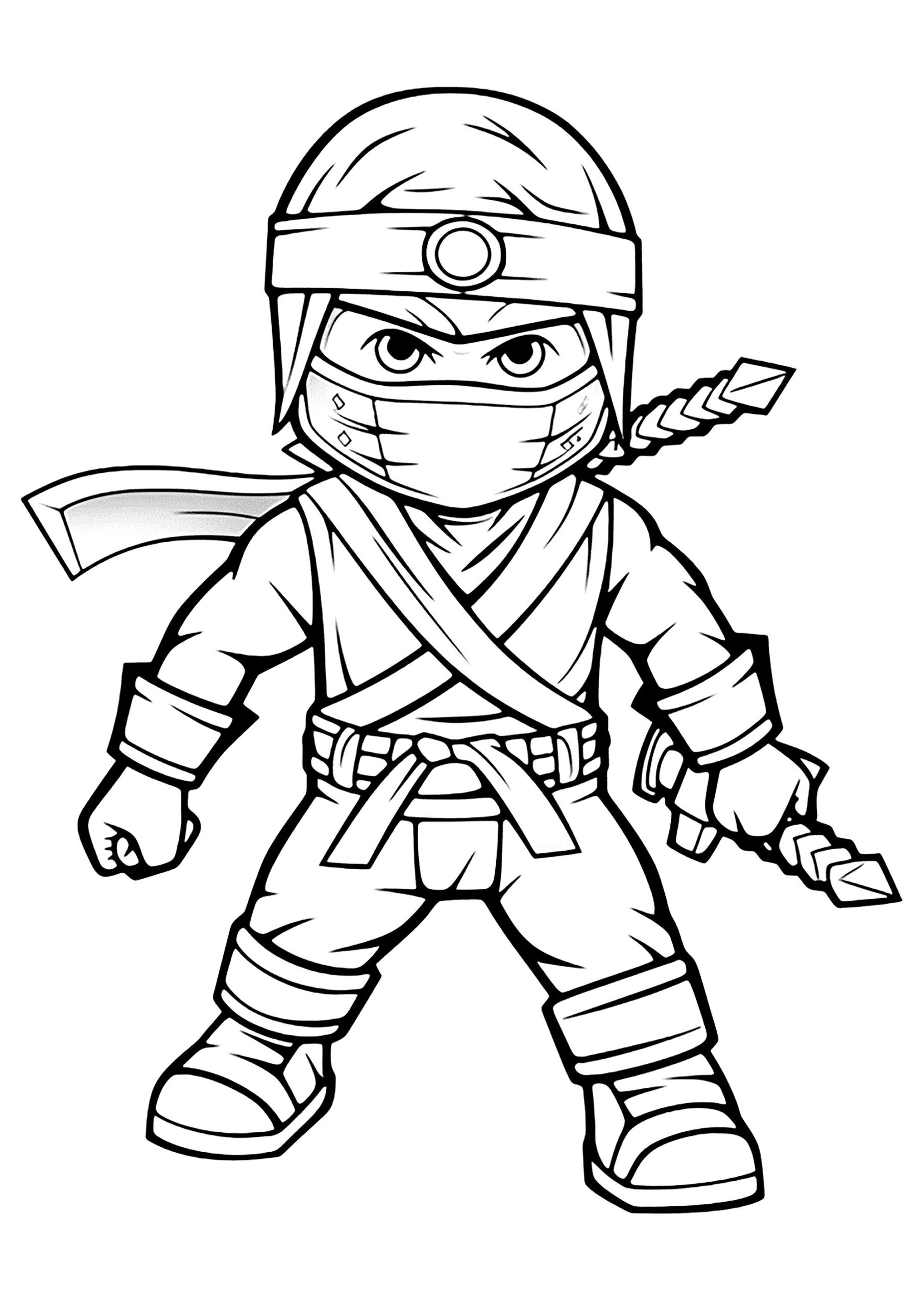 Lego Ninjago Ninja Ready To Attack Ninjago Coloring Pages Lego Ninjago Ninja Ready To Attack Ninjago Coloring Pages