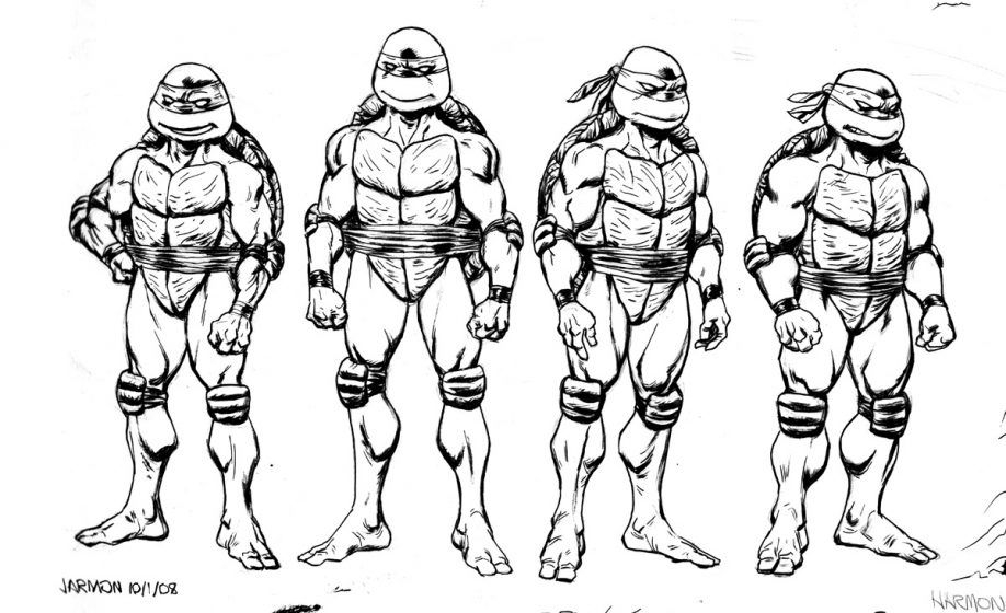Leo Ninja Turtle Coloring Page Coloring Home