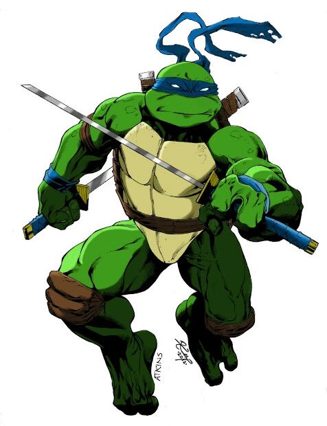 Leonardo Colors Teenage Mutant Ninja Turtles By ChewyDraws On DeviantArt