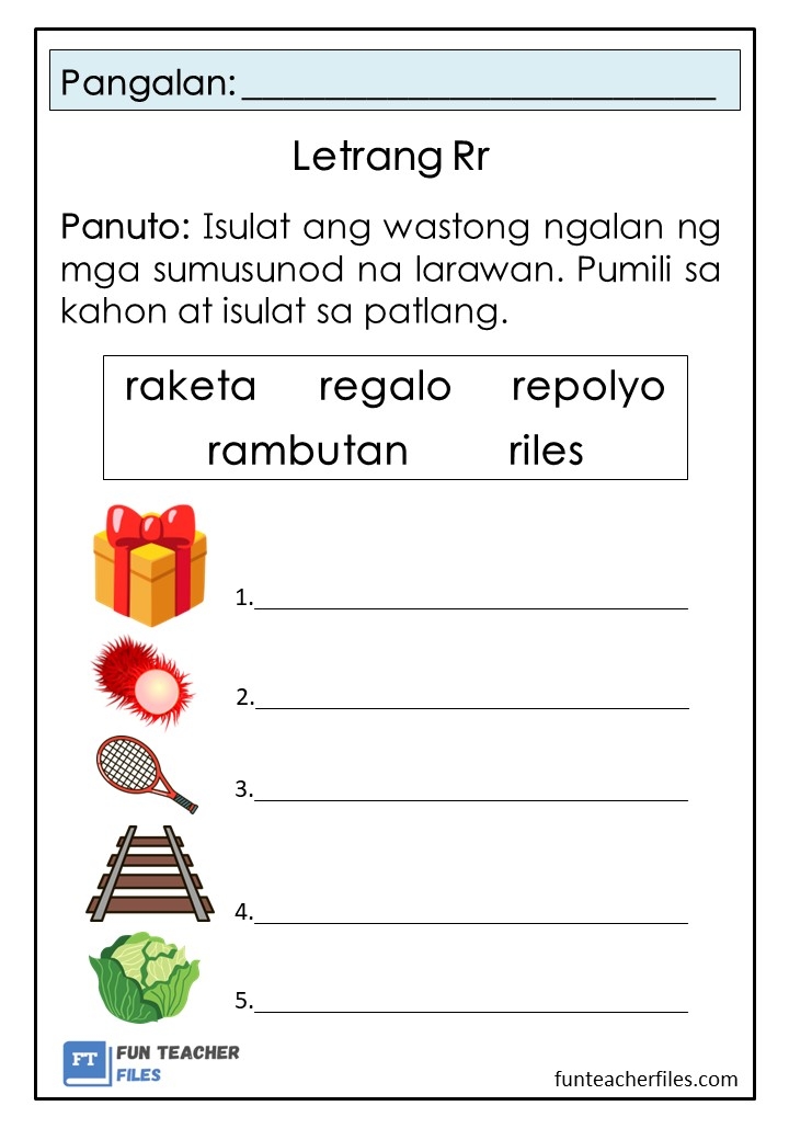 Letrang Rr Worksheets Set 1 Fun Teacher Files Letrang Rr Worksheets Set 1 Fun Teacher Files