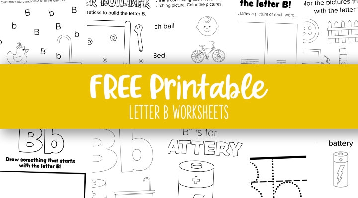 Letter B Tracing Worksheets Free Printable Pdf Infoupdate Letter B Tracing Worksheets Free Printable Pdf Infoupdate