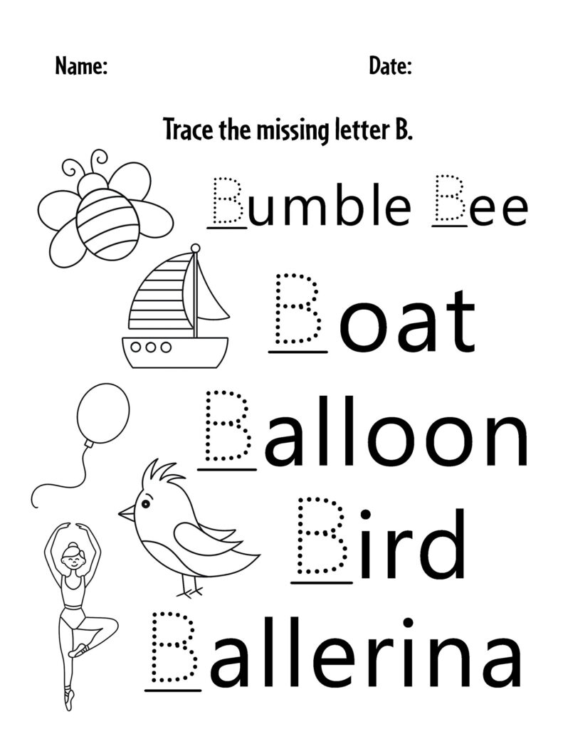 letter b tracing worksheets pdf letter b tracing worksheets pdf