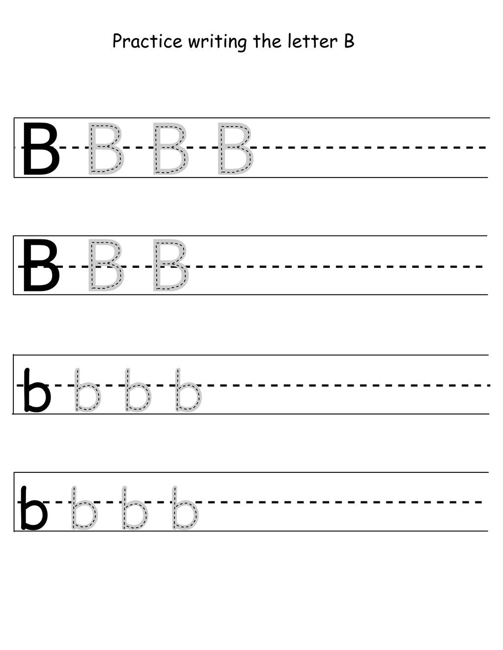 Letter B Writing Practice By AudioBot11 On DeviantArt Letter B Writing Practice By AudioBot11 On DeviantArt