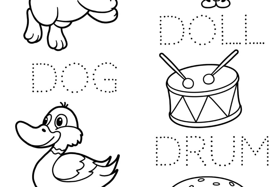 Letter D Free Worksheets TeachersMag