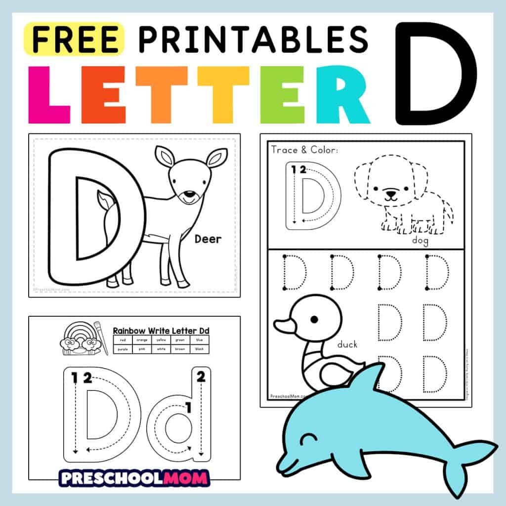 Letter D Preschool Printables Preschool Mom Worksheets Library Letter D Preschool Printables Preschool Mom Worksheets Library
