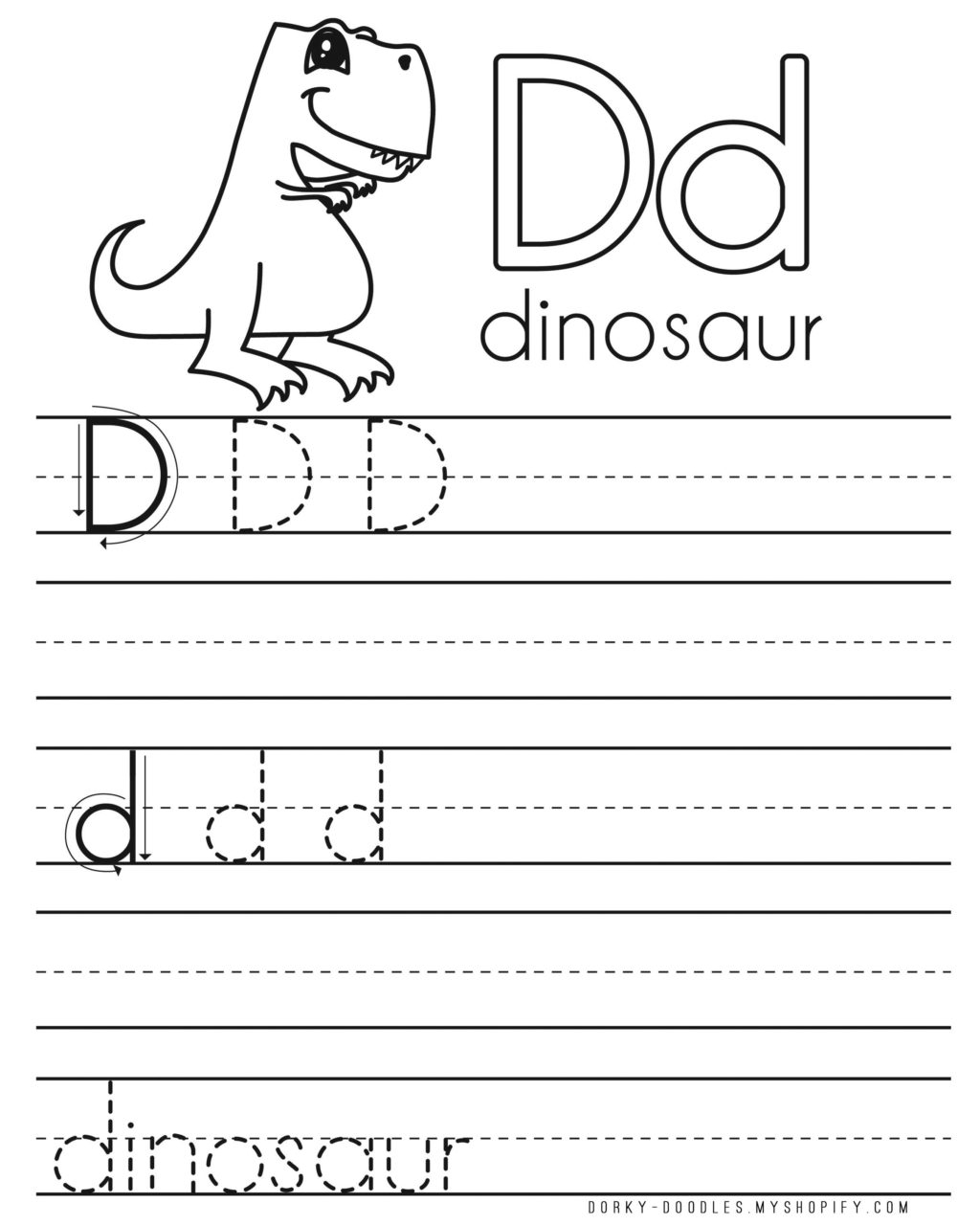 Letter D Traceable Worksheets LettersWorksheets Letter D Traceable Worksheets LettersWorksheets